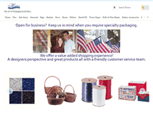 Tablet Screenshot of gift-basket-supplies.com